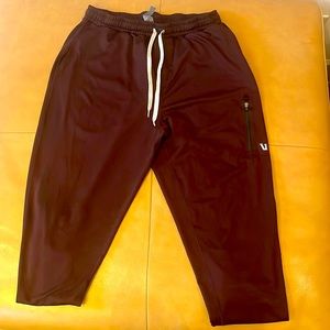 Burgundy Sunday Performance Joggers